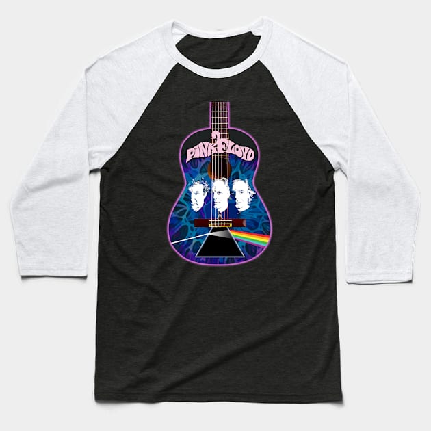 Floyd Standard Guitar Baseball T-Shirt by 